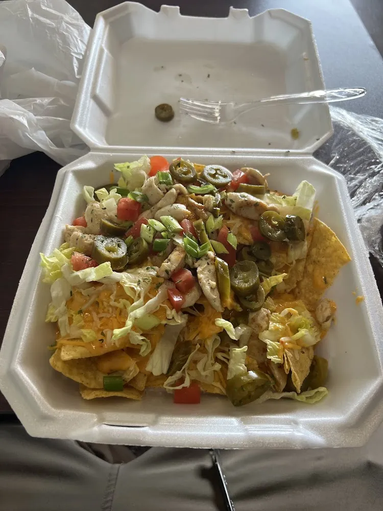 Beef or Chicken Nachos