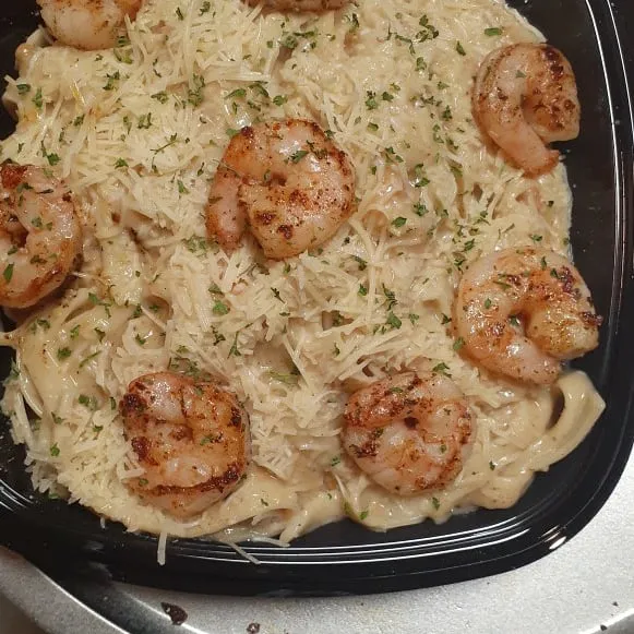Combo Chicken N Shrimp Pasta
